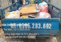 xe ba gác vận chuyển hàng hóa trong ngày quận 12