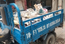Ba Gác Chuyển Rác Tại Gò Vấp