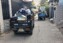 Chở hàng trọn gói xe ba gác quận 12