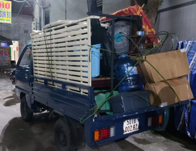 dịch vụ xe ba gác chở hàng gấp