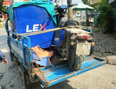 xe ba gác Tân Chánh Hiệp
