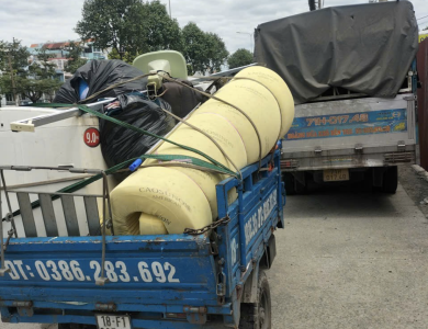 Xe ba gác chuyển trọ giá trẻ tại quận 12