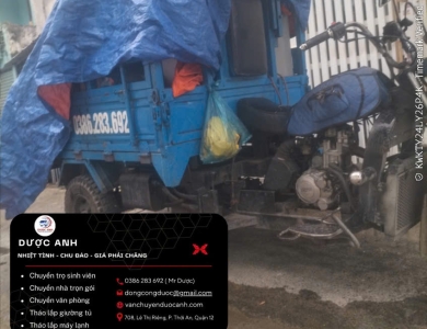 Dịch Vụ Vận Chuyển Hàng Hóa Chuyển Trọ Nhanh Chóng Tại Q12