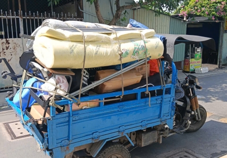 Xe Ba Gác Chuyển Trọ Sinh Viên Nhanh Trong Ngày Tại quận 12